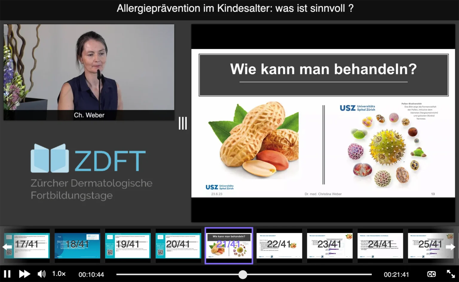13. Zürcher Dermatologische Fortbildungstage 2023