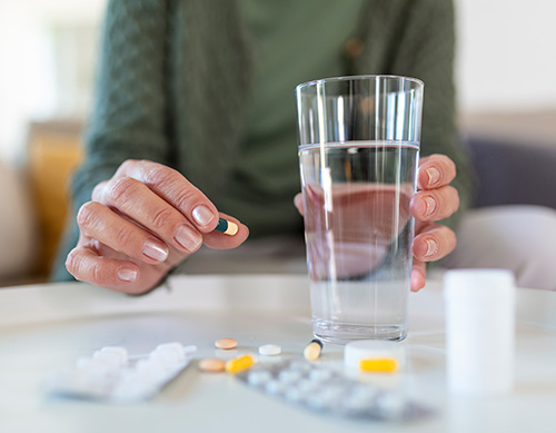 Spenden und helfen Medikamentenreaktionen